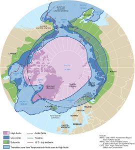 Author credit Philippe Rekacewicz, UNEP/GRID-Arendal; http://maps.grida.no/go/graphic/definitions_of_the_arctic 
